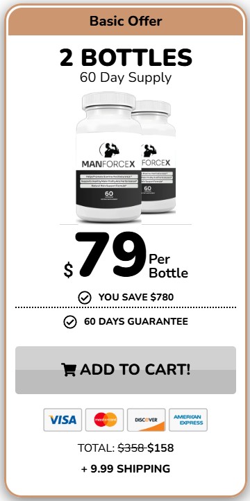 ManForceX 2 Bottle Price